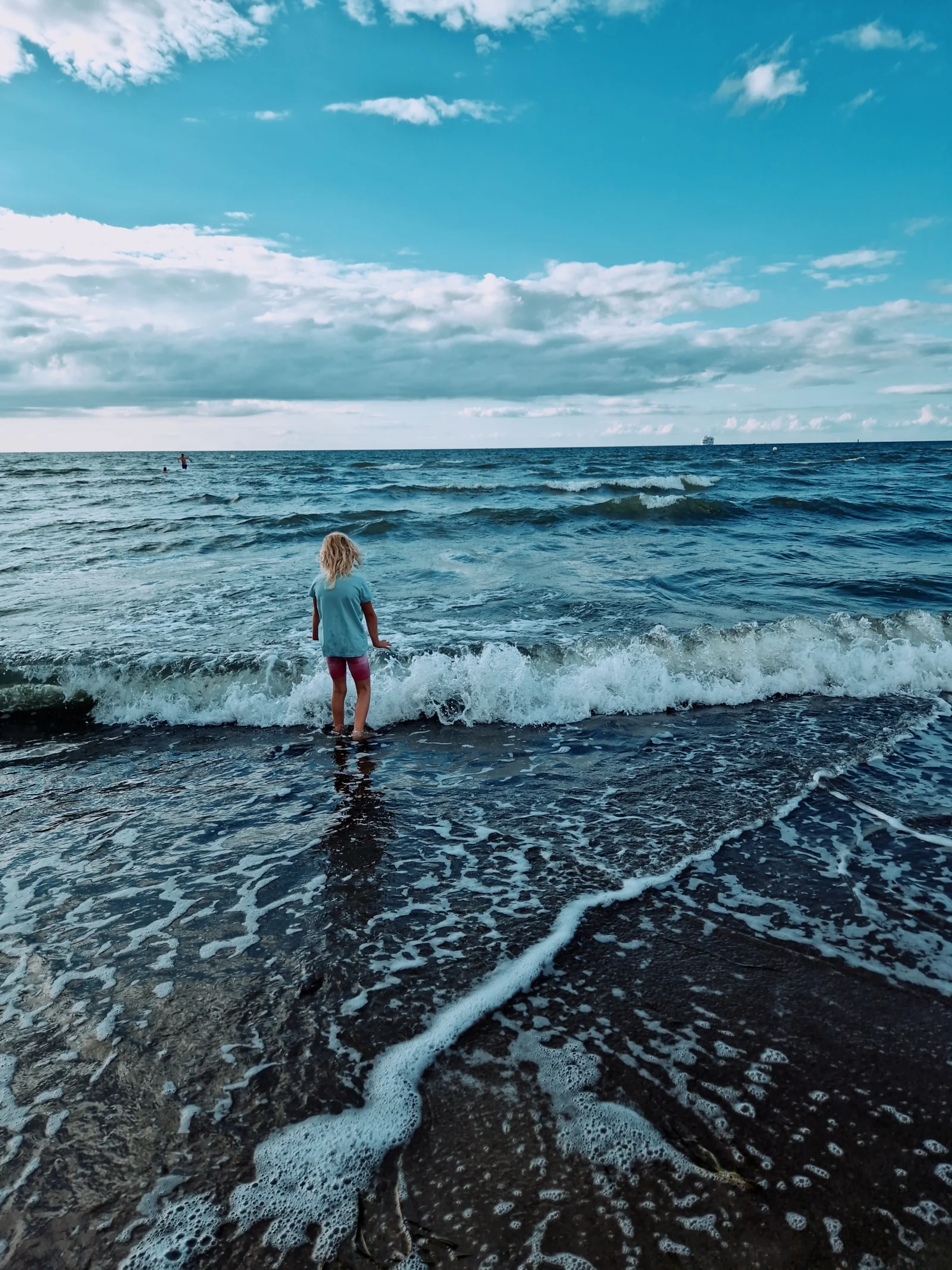 Strandkörbe im Wind Warnemünde