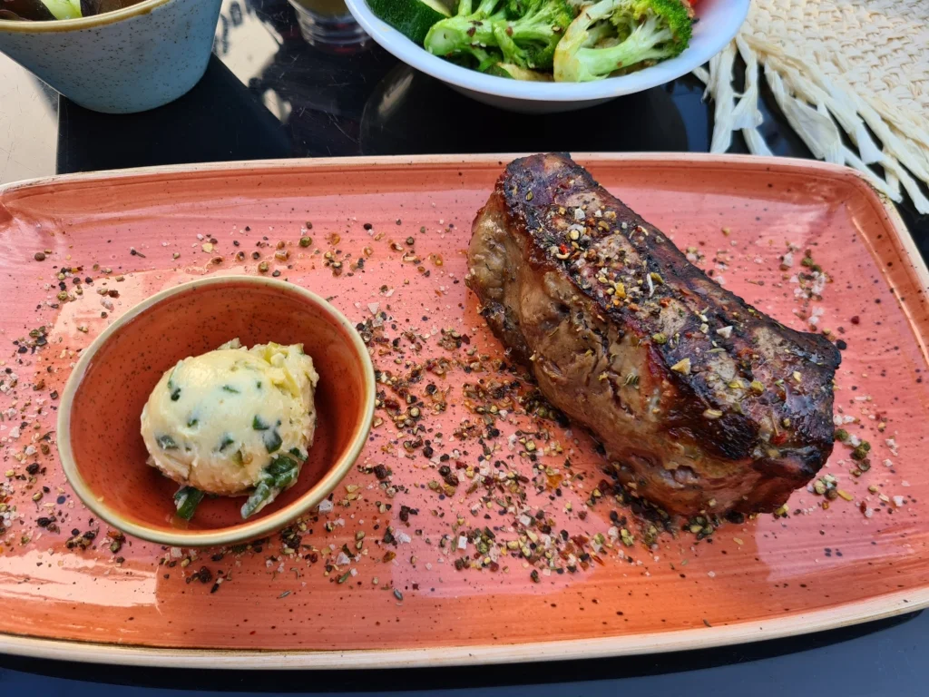 Hotel und Steakhouse Lauterbach Am Bodden leckeres essen steak