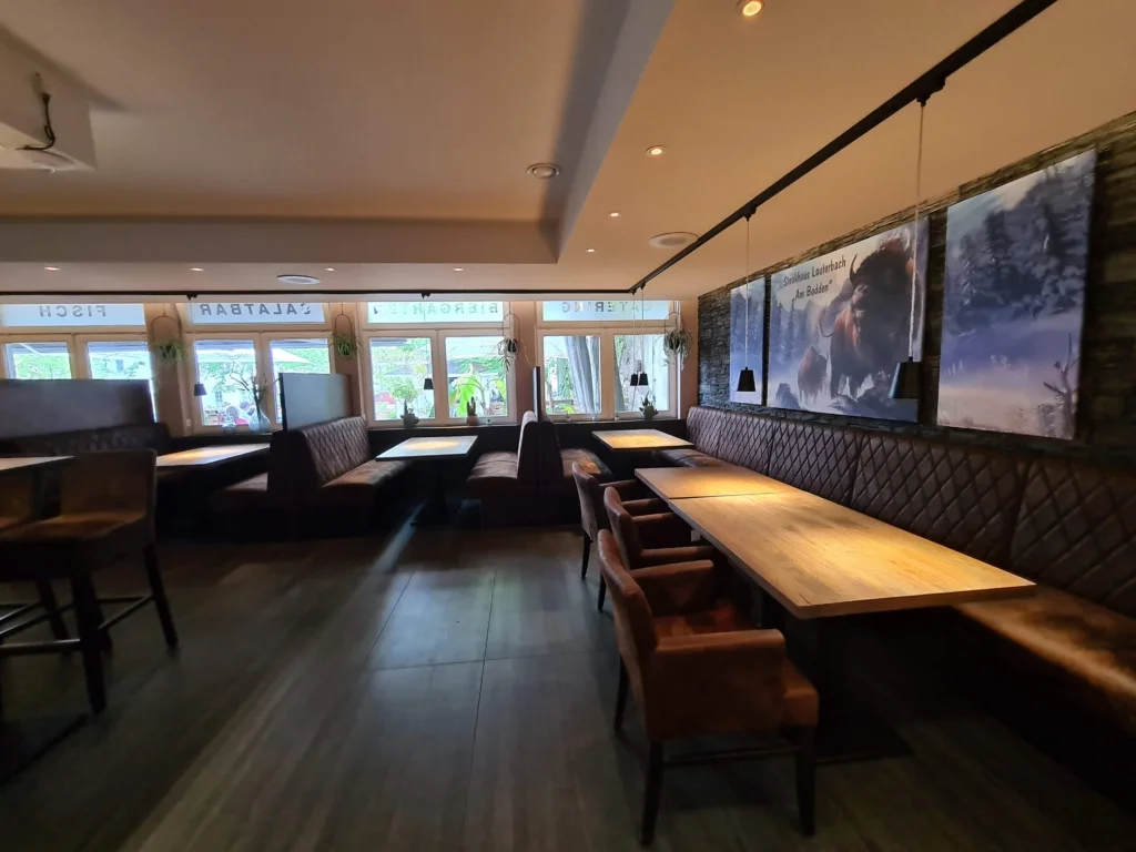Hotel und Steakhouse Lauterbach Am Bodden restaurant innenansicht