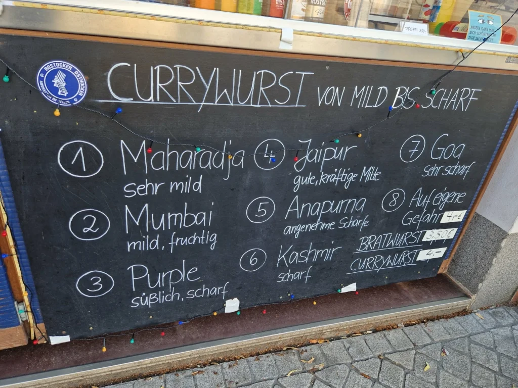 Der große Rostocker Currywurst Test