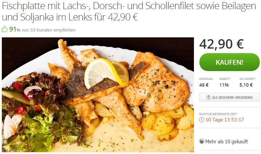 gropon lenks rostock fischplatte