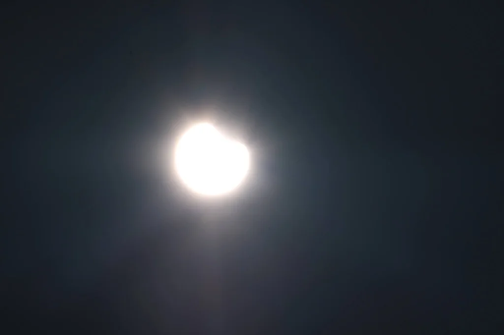 Sonnenfinsternis an der Ostsee am 25. Oktober 2022