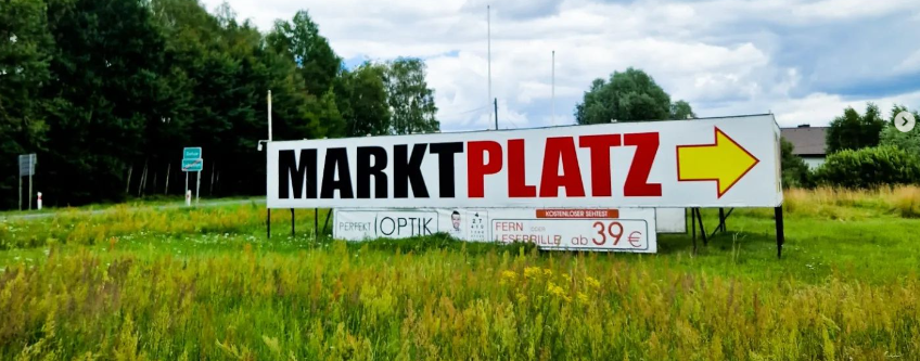 Polenmarkt - hier gehts lang